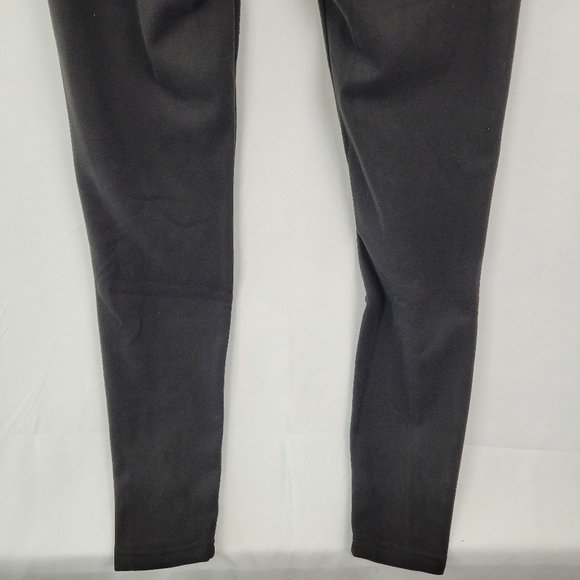 NEW SHEIN Women's Fleece Leggings Black Tapered Leg Size Medium US Size 6 - Picture 6 of 8